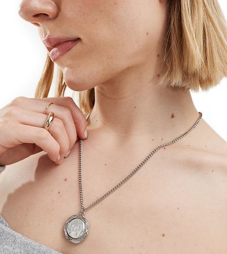 Collier avec grand pendentif perle nacrée - Designb London - Modalova