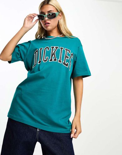 Aitkin - T-shirt à logo universitaire - Sarcelle - Dickies - Modalova