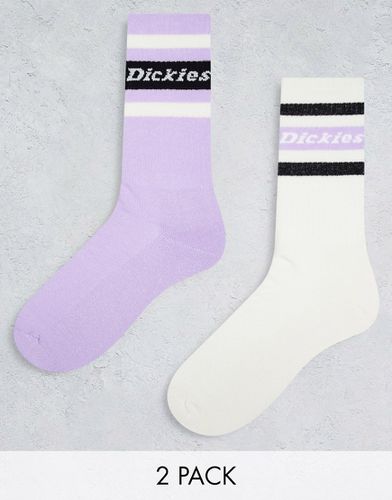 Genola - Lot de 2 paires de chaussettes à rayures - Dickies - Modalova