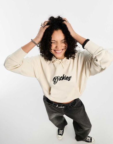 Mayetta - Sweat à capuche avec inscription logo au centre - Taupe - Dickies - Modalova