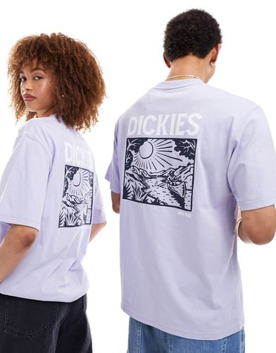 Patrick Springs - T-shirt imprimé au dos - Lilas - Dickies - Modalova