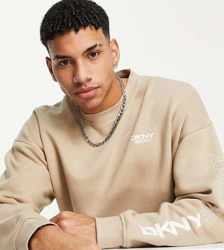 DKNY Sport - Sweat avec logo sur le bras - Dkny Active - Modalova