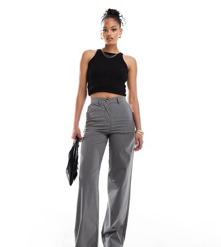 DTT Tall - Pantalon taille haute à fines rayures - Don't Think Twice - Modalova