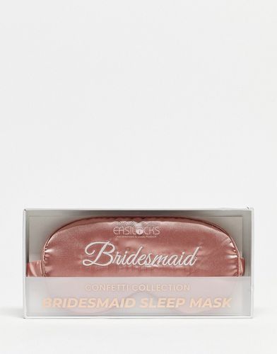 Wedding Collection - Masque de sommeil à broderie Bridesmaid - Easilocks - Modalova
