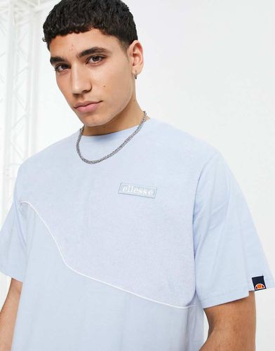 T-shirt en nylon effet color block avec logo - Ellesse - Modalova