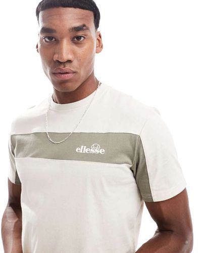 Baloncieri - T-shirt avec rayure à logo - Beige - Ellesse - Modalova