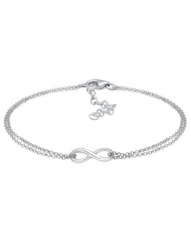 Bracelet avec symbole de l'infini en argent massif 925 - Elli - Modalova