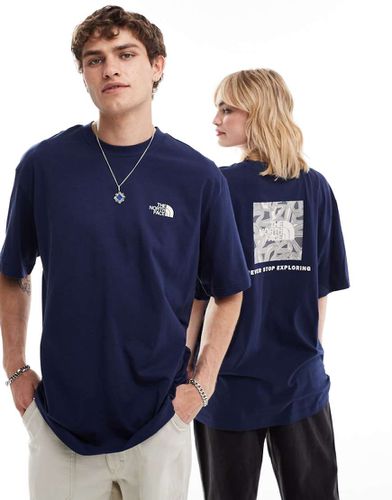 Exclusivité ASOS - Geolines Redbox - T-shirt imprimé au dos - The North Face - Modalova