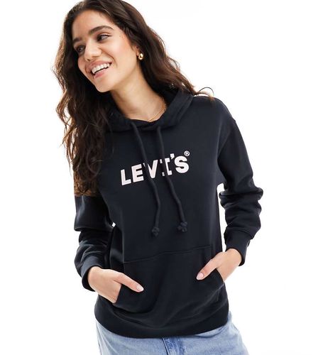 Exclusivité ASOS - Sweat à capuche avec logo en lettres majuscules - Levi's - Modalova