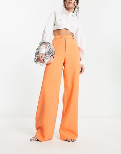 Pantalon ample coupe ajustée - Orange - Forever Unique - Modalova