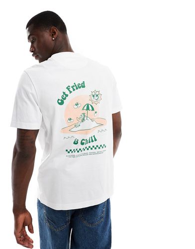 Summer - T-shirt imprimé au dos - Farah - Modalova