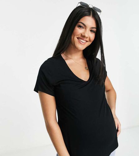 T-shirt ajusté extensible - Flounce London Maternity - Modalova