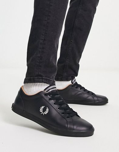 Fred Perry - Baskets en cuir - Noir - Fred Perry - Modalova