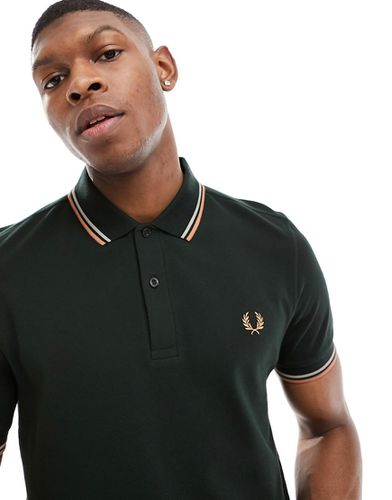 Polo à liserés - foncé - Fred Perry - Modalova