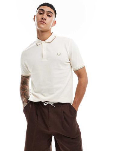 Polo avec bordures à deux rayures - cassé - Fred Perry - Modalova