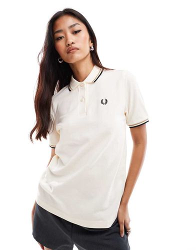 Polo avec bordures à deux rayures - cassé - Fred Perry - Modalova