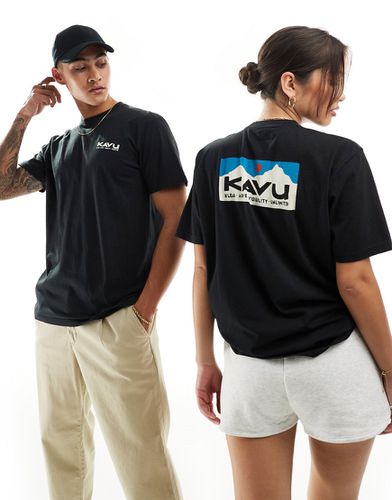 T-shirt unisexe à manches courtes et logo - Kavu - Modalova