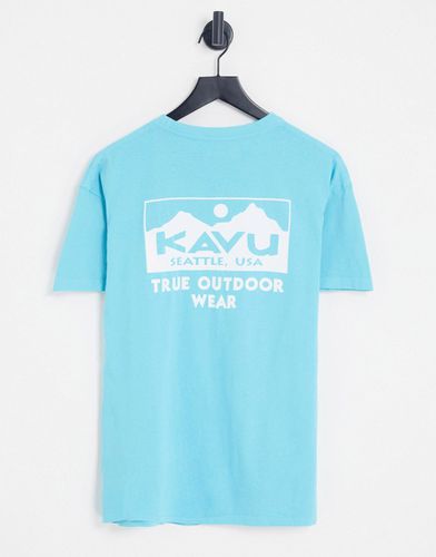 Kavu - True - T-shirt - Bleu - Kavu - Modalova