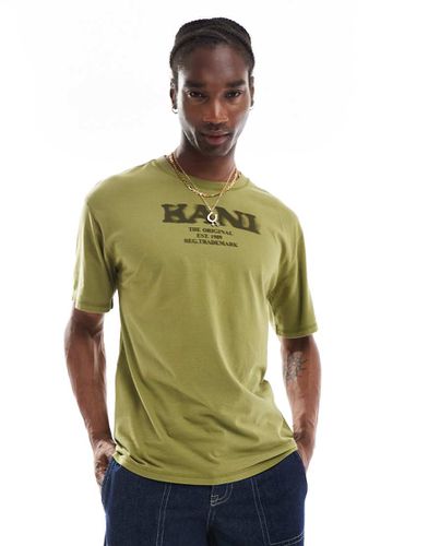 T-shirt à logo rétro - olive - Karl Kani - Modalova