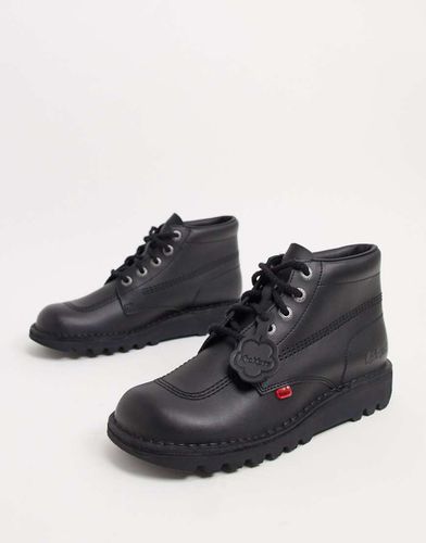 Kick hi - Bottines montantes en cuir - Kickers - Modalova