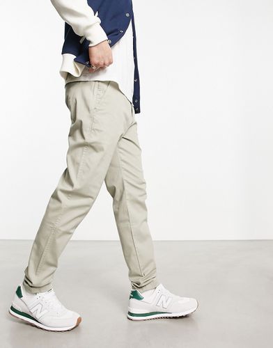 Pantalon chino coupe slim style années 90 - Beige kaki - Hollister - Modalova