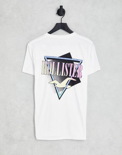 T-shirt à logo rétro - Hollister - Modalova