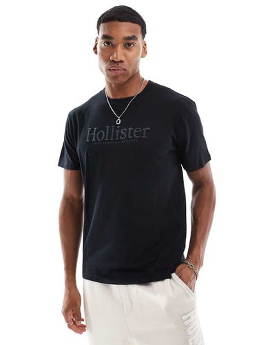 T-shirt décontracté à logo - Hollister - Modalova