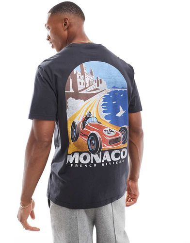 T-shirt décontracté avec imprimé Côte Amalfitaine au dos - Hollister - Modalova