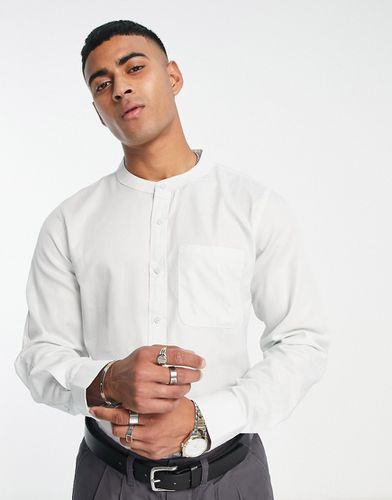 Chemise habillée en lin - Blanc - Harry Brown - Modalova