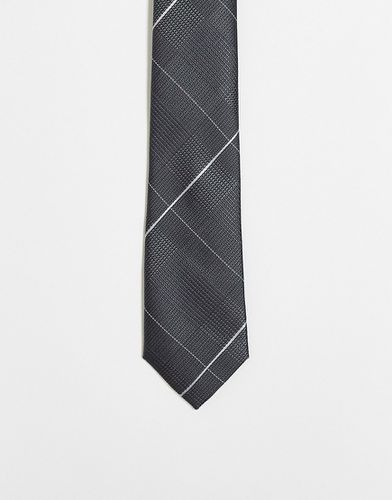 Cravate à grands carreaux - Harry Brown - Modalova