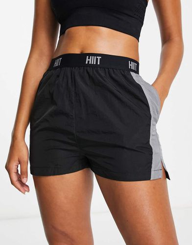 Short à bande griffée - Noir - Hiit - Modalova