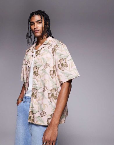 Chemise dcontracte  manches courtes avec imprim - Hugo Blue - Modalova