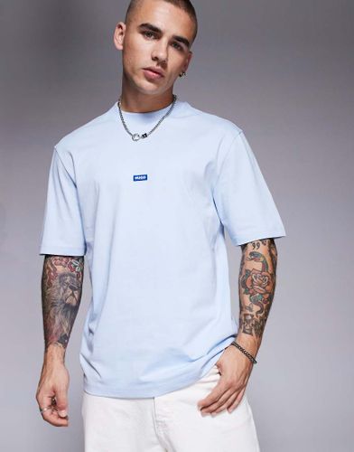 T-shirt avec logo au centre - clair - Hugo Blue - Modalova