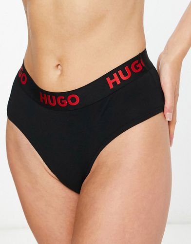 HUGO - Culotte en coton avec logo - Hugo Red - Modalova