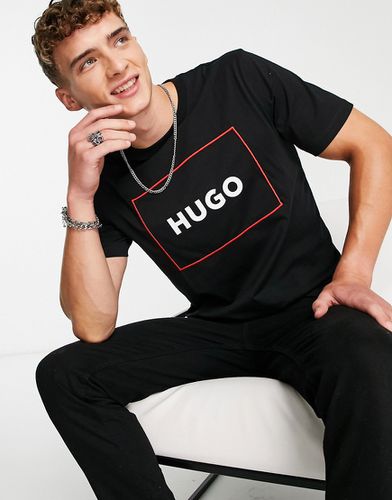 Dumex - T-shirt avec logo encadré - Hugo - Modalova