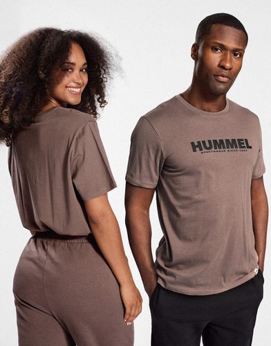 T-shirt unisexe à manches courtes - Marron - Hummel - Modalova