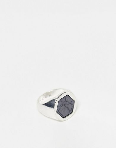 Corazon Prestine - Chevalière avec hexagone - Icon Brand - Modalova