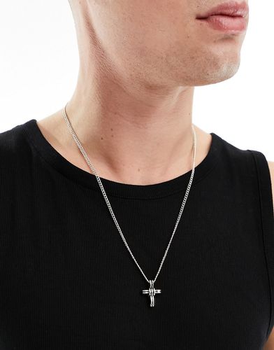 Reset - Collier à pendentif croix - Icon Brand - Modalova