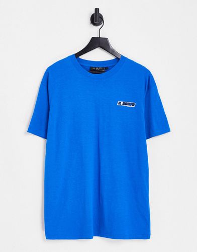 T-shirt avec logo style course - Bleu de cobalt - Il Sarto - Modalova