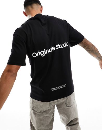 T-shirt oversize avec inscription Originals dans le dos - Jack & Jones - Modalova