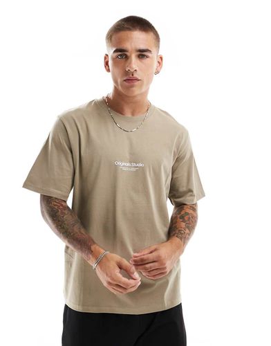 T-shirt oversize avec logo Originals - foncé - Jack & Jones - Modalova