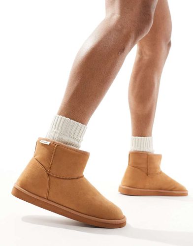 Bottines en daim synthétique - Beige - Jack & Jones - Modalova