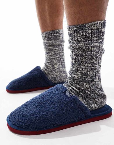 Chaussons duveteux à enfiler - Jack & Jones - Modalova