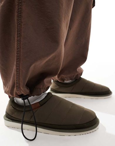 Chaussons matelassés en nylon - Marron - Jack & Jones - Modalova