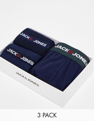 Coffret cadeau de Noël avec boxer et chaussettes - Jack & Jones - Modalova