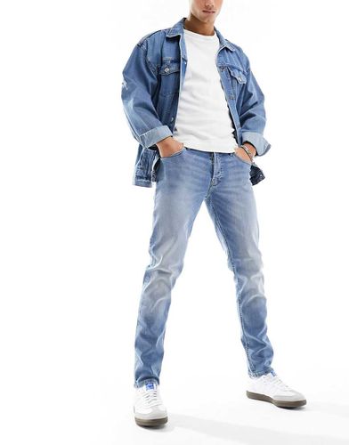 Glenn - Jean slim coupe ajustée - denim clair - Jack & Jones - Modalova