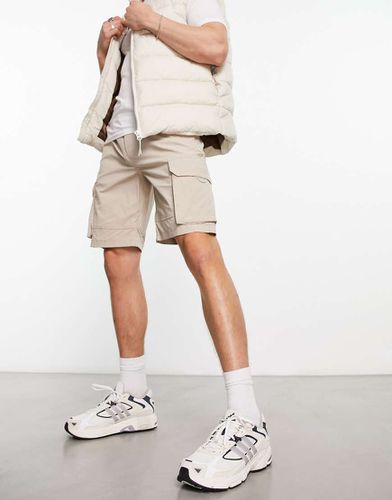 Intelligence - Short technique coupe cargo - Beige - Jack & Jones - Modalova