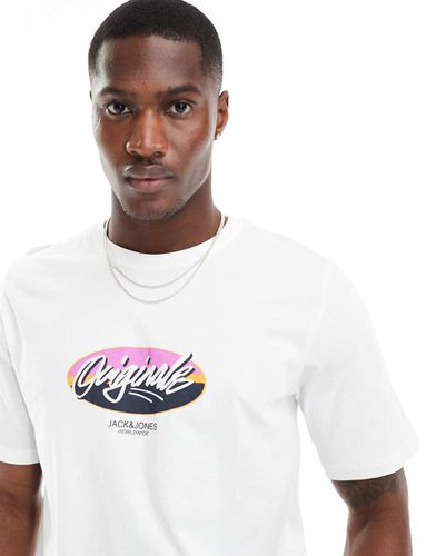 Originals - T-shirt à logo - Jack & Jones - Modalova