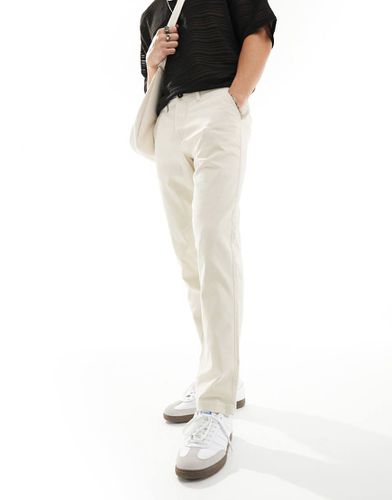 Pantalon chino coupe classique - Blanc cassé - Jack & Jones - Modalova