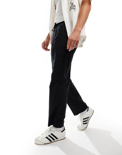 Pantalon fuselé en lin avec poches cargo - Jack & Jones - Modalova